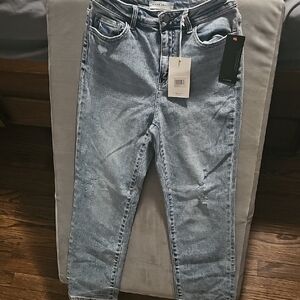 Light Wash Distressed Jeans